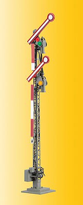 Viessmann 4702 HO Scale Double-Arm Semaphore Home Signal w/Digital/DCC Decoder