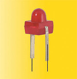 Viessmann 5056 HO Scale Rear Marker/Lantern LED -- Red pkg(2)