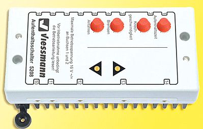 Viessmann 5208 All Scale Timer Switch for Station Stops -- For Use w/AC or DC Systems