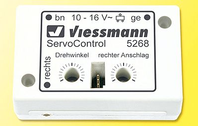 Viessmann 5268 All Scale Servo Control -- Left & Right-End Position Adjustable, Use to Control Servo Drive #769-4556