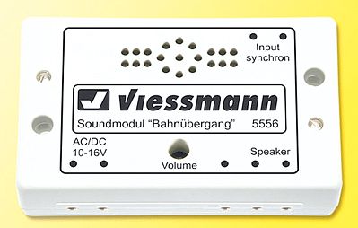 Viessmann 5556 All Scale Sound Module w/Speaker -- Grade Crossing (European)