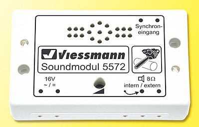 Viessmann 5572 All Scale Sound Module w/Speaker -- Chainsaw