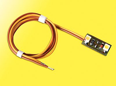 Viessmann 6017 HO Scale Building Interior LED Light - 10-16 Volts -- Yellow