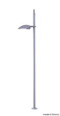 Viessmann 6033 HO Scale Modern LED City Streetlight -- White 3-9/16" 9cm Tall