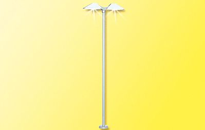 Viessmann 6084 HO Scale Modern Platform Light -- Double w/LED's