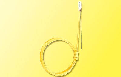 Viessmann 6222 All Scale Spare Incandescent Lamp -- Clear, T 1/2, 1.8mm, 16V, 30mA