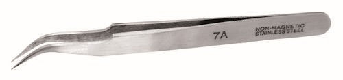 Vallejo 12004 #7 Stainless Steel Extra Fine Curved Tweezers