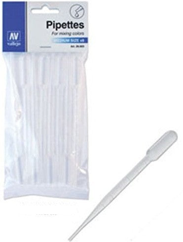 Vallejo 26003 Pipettes Medium Size (8)