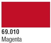 Vallejo 69010 17ml Bottle Magenta Mecha Color (6/Bx)