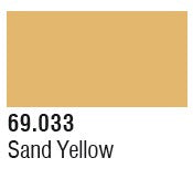 Vallejo 69033 17ml Bottle Sand Yellow Mecha Color (6/Bx)