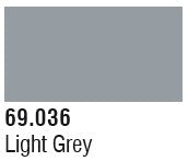 Vallejo 69036 17ml Bottle Light Grey Mecha Color (6/Bx)