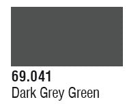 Vallejo 69041 17ml Bottle Dark Grey Green Mecha Color (6/Bx)