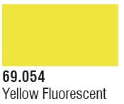 Vallejo 69054 17ml Bottle Yellow Fluorescent Mecha Color (6/Bx)