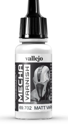 Vallejo 69702 17ml Bottle Matt Varnish Mecha Color (6/Bx)