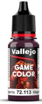 Vallejo 72113 18ml Bottle Deep Magenta Game Color (6/Bx)