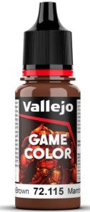 Vallejo 72115 18ml Bottle Grunge Brown Game Color (6/Bx)