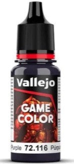 Vallejo 72116 18ml Bottle Midnight Purple Game Color (6/Bx)