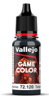Vallejo 72120 18ml Bottle Abyssal Turquoise Game Color (6/Bx)