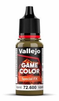 Vallejo 72600 18ml Bottle Vomit Special FX Game Color (6/Bx)