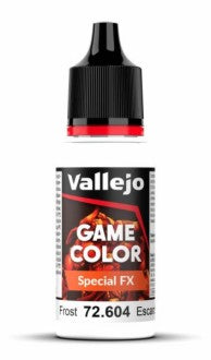 Vallejo 72604 18ml Bottle Frost Special FX Game Color (6/Bx)