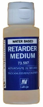 Vallejo 73597 60ml Bottle Retarder Medium Water Based (6/Bx)