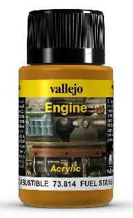 Vallejo 73814 40ml Bottle Fuel Stains Weathering Effect