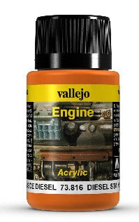 Vallejo 73816 40ml Bottle Diesel Stains Weathering Effect