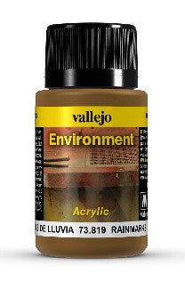 Vallejo 73819 40ml Bottle Rainmarks Weathering Effect