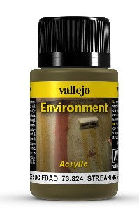 Vallejo 73824 40ml Bottle Streaking Grime Weathering Effect