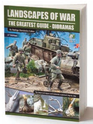 Vallejo 75004 Landscapes of War The Greatest Guide Dioramas Vol.I: Techniques & Materials (4th Edition) Book