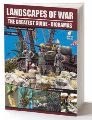 Vallejo 75009 Landscapes of War The Greatest Guide Dioramas Vol.II: Hyperrealism in Nature Book