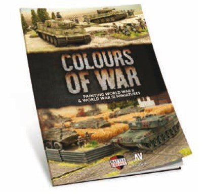 Vallejo 75013 Colours of War Painting WWII & WWIII Miniatures Book