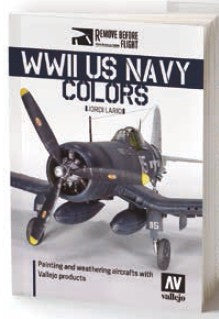 Vallejo 75024 WWII US Navy Colors Painting & Weathering Aircrafts Book