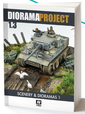 Vallejo 75049 Diorama Project 1.3: Scenery & Dioramas 1 Book