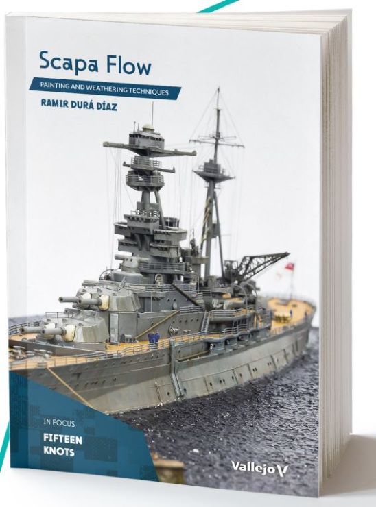 Vallejo 75058 Scapa Flow (WWII British & German Battleships) Painting & Weathering Techniques Book