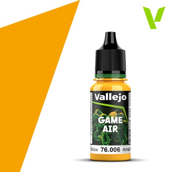 Vallejo 76006 18ml Bottle Sun Yellow Game Air (6/Bx)  