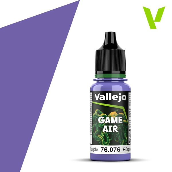 Vallejo 76076 18ml Bottle Alien Purple Game Air (6/Bx)  