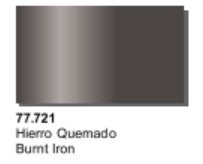 Vallejo 77721 32ml Bottle Burnt Iron Metal Color (6/Bx)