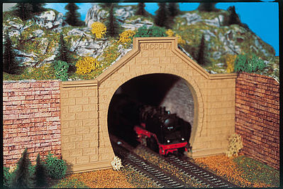 Vollmer 42505 HO Scale Double Track Tunnel Portal - Rhine Valley -- 8-13/16 x 5-13/16" 22 x 14.5cm
