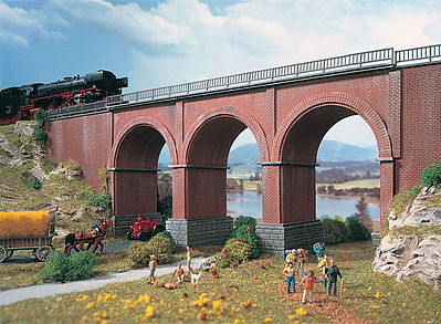 Vollmer 42513 HO Scale Viaduct -- 12-1/4 x 2-5/8 x 5-3/4" 30.6 x 6.5 x 14.3cm