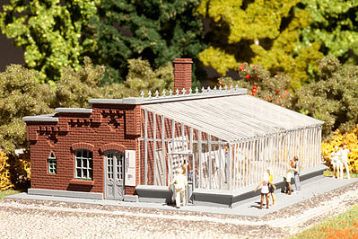 Vollmer 43125 HO Scale Gottlieb-Daimler Memorial Site -- Kit - 6-5/16 x 5-13/16 x 2-13/16" 16 x 14.8 x 7.2cm