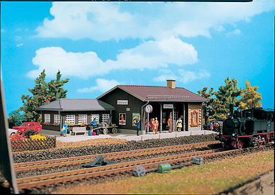 Vollmer 43525 HO Scale Schonweis Station -- 9-7/8 x 5-1/8 x 3" 25 x 12.8 x 7.8cm