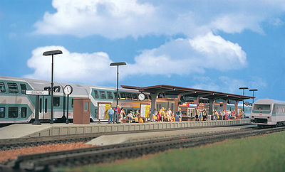 Vollmer 43536 HO Scale Seeburg Station Platform -- 38-3/8 x 2-5/8 x 2-3/8" 96 x 6.5 x 6cm