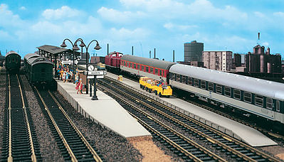 Vollmer 43558 HO Scale Service Platform -- 35-1/4 x 1-1/8 x 1/4" 29 x 10 x 9cm
