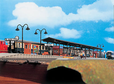 Vollmer 43562 HO Scale Baden Station Platform -- 44-13/16 x 2-11/64 x 3-13/32" 112 x 5.4 x 8.5cm