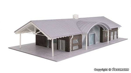 Vollmer 43575 HO Scale Willingen Station -- Kit - 12-1/2 x 6-5/16 x 2-3/4" 31.7 x 16 x 6.9cm
