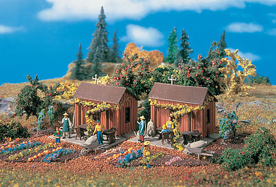 Vollmer 43640 HO Scale Garden Houses