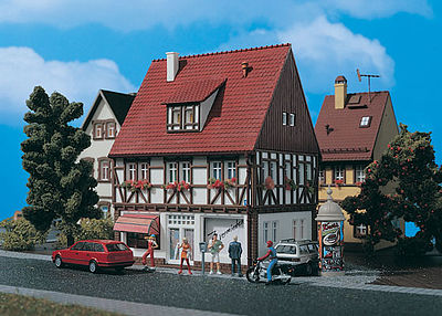 Vollmer 43669 HO Scale Book Storead Value Set -- 4-3/16 x3-1/4 x 5-1/2" 10.5 x 8.2 x 13.8cm
