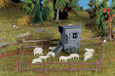 Vollmer 43742 HO Scale Shepherd's Carriage - Kit