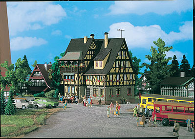 Vollmer 43754 HO Scale Village Inn Rathskeller -- 4-3/4 x 4-3/4 x 5-3/4" 12 x 12 x 14.5cm